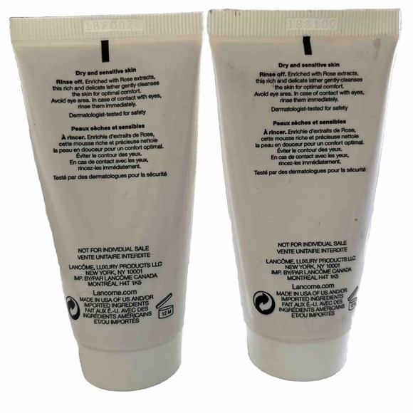 2 Lancome Creme Mousse Confort Comforting Cleansing Creamy-Form Cleanser - Picture 2 of 5